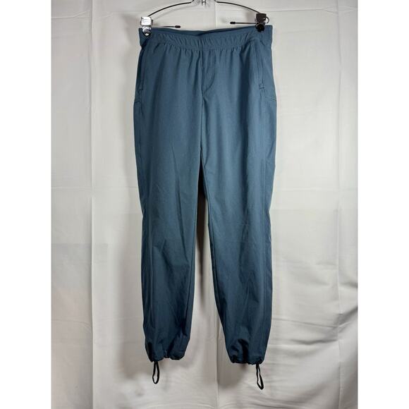 Men’s KUHL Performance Jogger Pants Blue L Reg Drawstring Hiking Travel - Picture 1 of 7